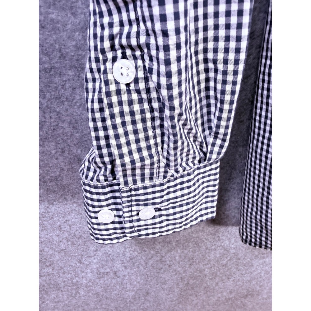 Columbia PFG Super Bonehead Shirt Mens Small Auburn Tigers Gingham Fishing Blue - Picture 7 of 14